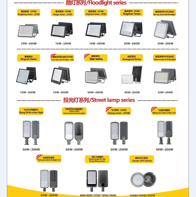 户外节能LED路灯