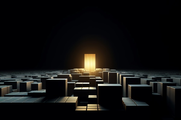 The role of minimalist outdoor square landscape light