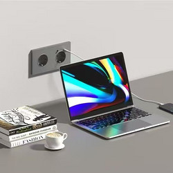 欧标德式欧洲连体双USB插座