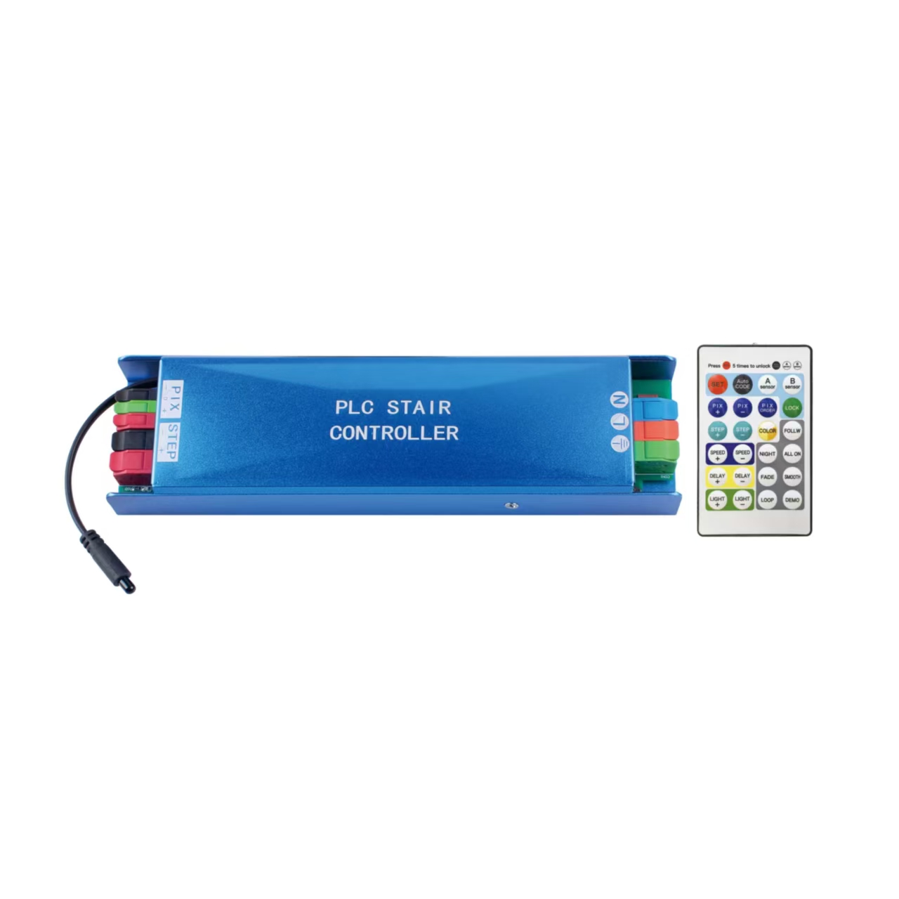 Staircase intelligent sensing light strip controller