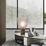 Cozy romantic bedroom atmosphere lamp