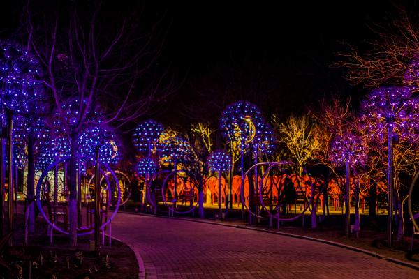 Atmosphere Created by Rosy Red LED Strip Lights