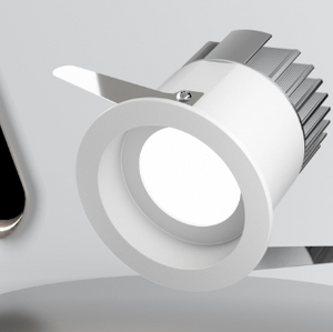 Anti-dazzle embedded simple LED spotlights