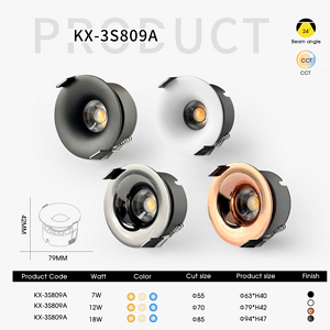 Low-Profile Deep Cup Anti-Glare Ceiling Spotlight