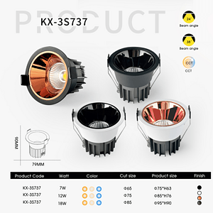 High-Heat Dissipation Fin-Type Deep Cup Spotlight