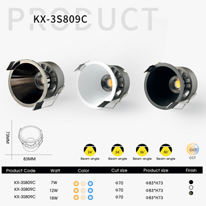 Multi-Angle Adjustable Anti-Glare Spotlight