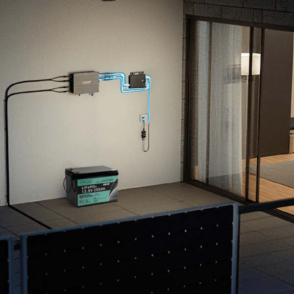 Solar system lithium battery