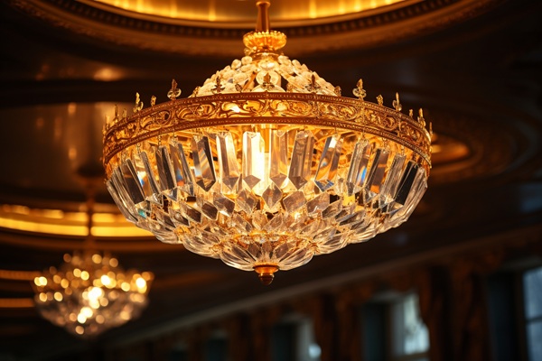 优雅水晶吊灯如何营造家居光影氛围？