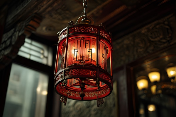 现代小鸟笼子吊灯的设计元素