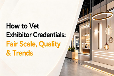 How to Vet Exhibitor Credentials: Fair Scale, Quality & Trends
