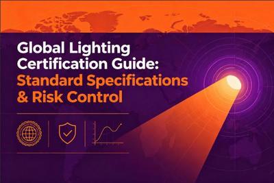 Global Lighting Certification Guide: Standard Specifications & Risk Control