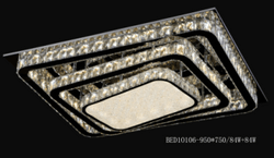 柏艺灯饰精致室内LED水晶灯10106-950现代别墅吸顶水晶灯