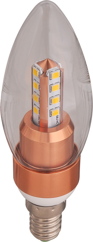 简约4面4珠柱形LED球泡