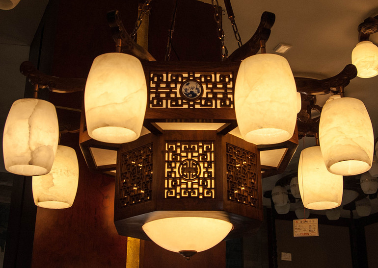 中式经典优雅室内吊灯
