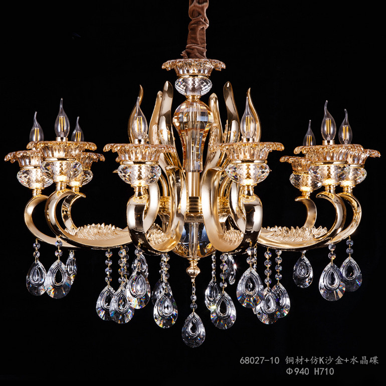亿美佳现代室内68027-10水晶吊灯
