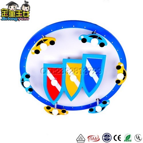 蓝色别克车标卡通儿童吸顶灯