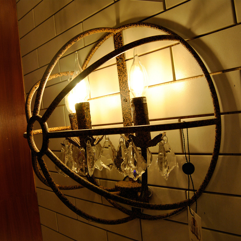 艾丝特MB1502083型号水晶壁灯