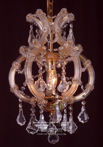 欧式古典水晶客厅蜡烛灯