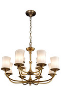 那一年灯饰2011系列美式纯铜吊灯简约欧式铜吊灯书房卧室灯
