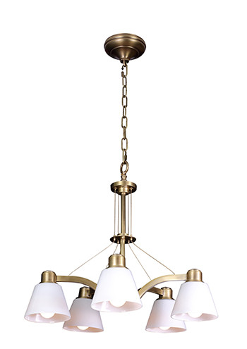 那一年灯饰2001系列2001/5P新美式风格全铜吊灯