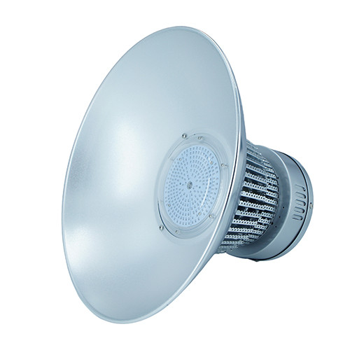 150W鳍片工矿灯银色配90°反光罩