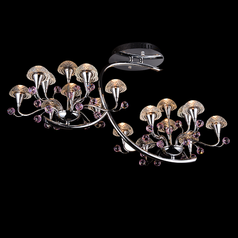 个性装饰双蘑菇吊灯
