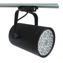奔球照明 商业商铺照明专用全黑简约射灯导轨灯轨道灯BQ-1053