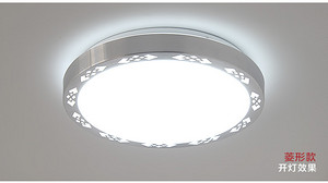 企迪现代简约LED亚克力室内圆形吸顶灯