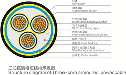 联讯6-35KV交联聚氯乙烯绝缘聚氯乙烯护套电力电缆