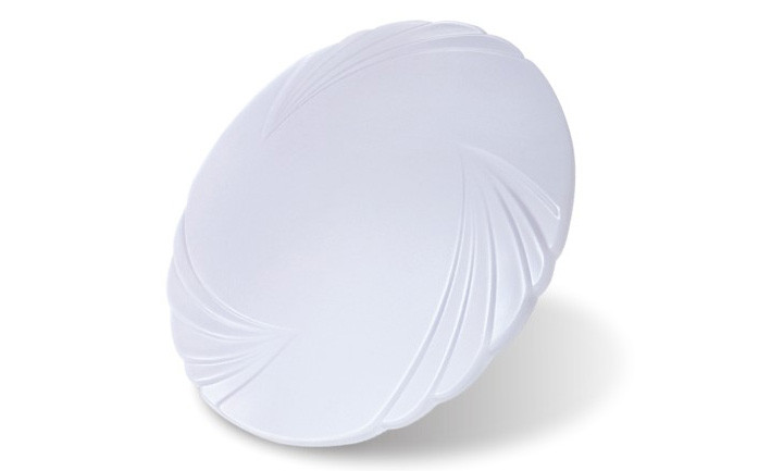 优雅陶瓷卧室圆形凤尾LED吸顶灯