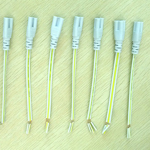 T5/T8一体化日光灯电源三芯连接线LED单插线