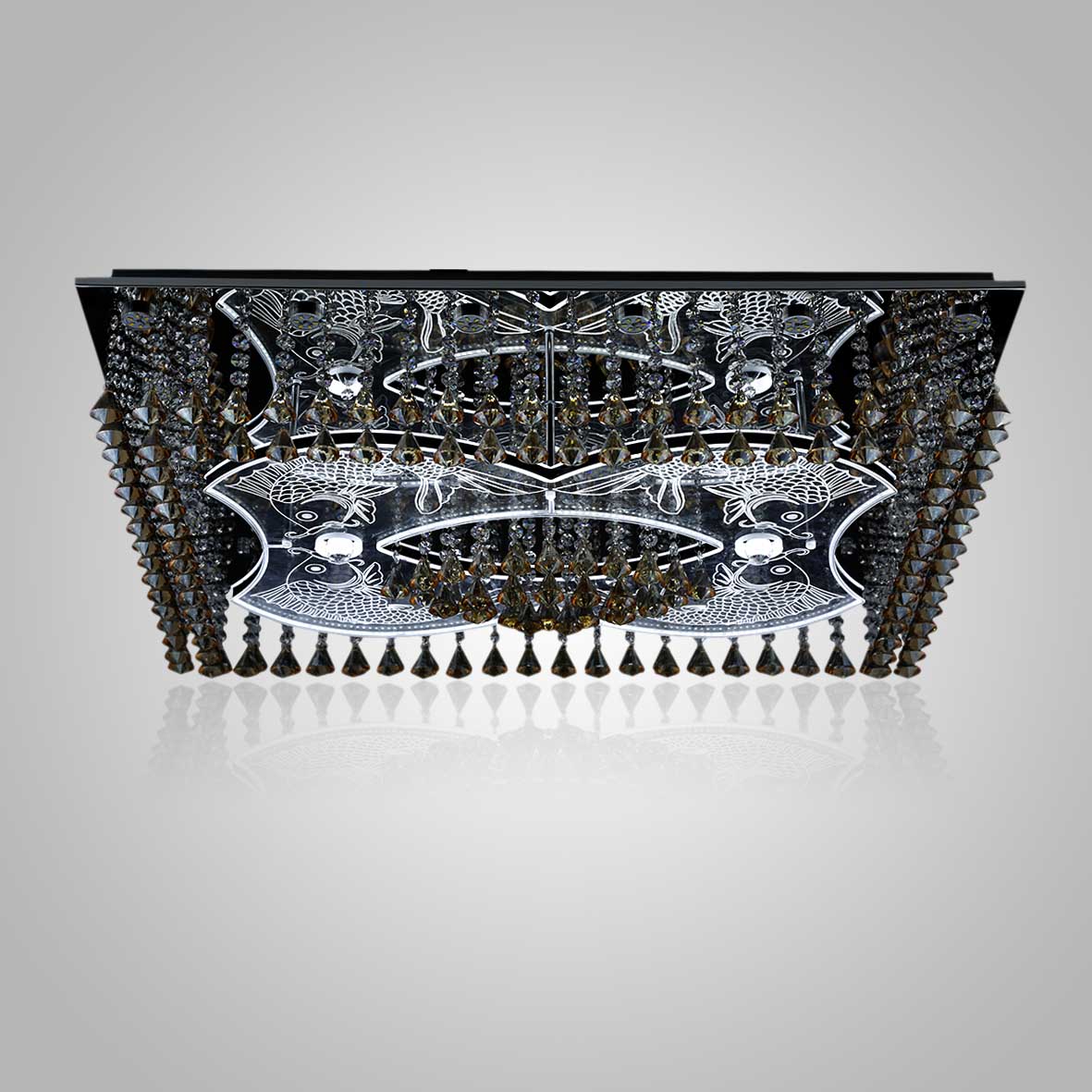 时尚宫廷水晶客厅餐厅吸顶灯