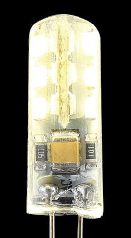 时尚耐用节能36mm*10mm金色透明玻璃LED灯泡