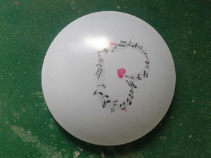 简约亚克力商场圆形正白暖白LED吸顶灯