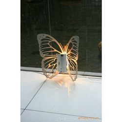 不锈钢装饰灯具 金属蝴蝶灯具 蝴蝶墙灯 酒店家居卧室灯 灯具