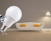 LED 塑包铝球泡灯