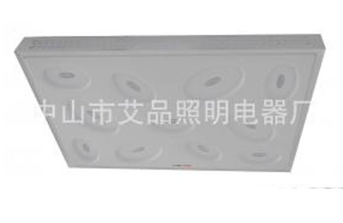 椭圆形点LED客厅灯面板灯三档调光吸顶灯