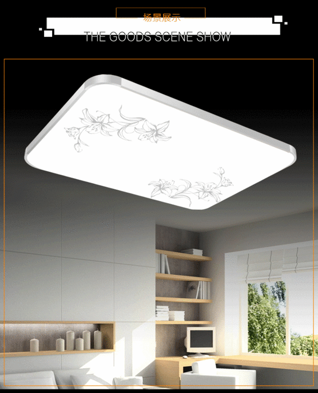 大气现代简约LED吸顶灯