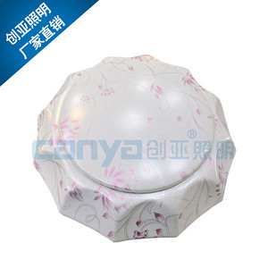 简约大气粉色花纹不规则吸顶灯