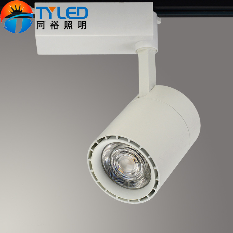 35W高档品牌服装店LED轨道灯COB导轨射灯