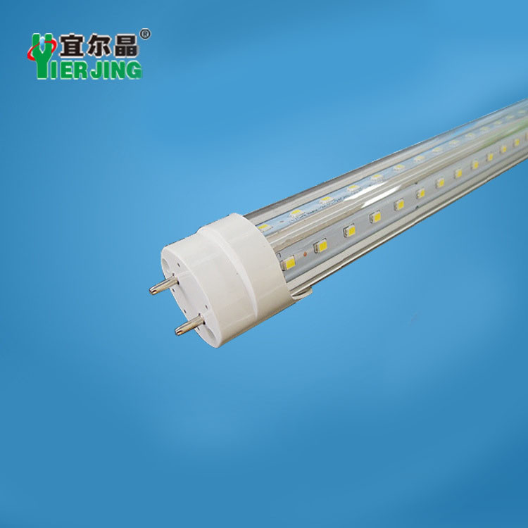 36W恒流驱动LED双面发光v型日光灯双排双面灯管 