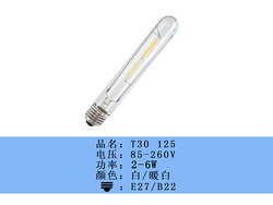 佳兴 2-6w 白/暖白 T30 125 LED灯丝灯