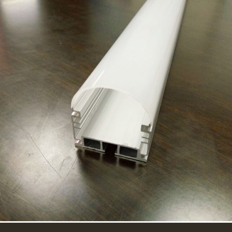 厂家直销led带罩线条灯外壳套件硬灯条外壳批发铝槽套件大量供应