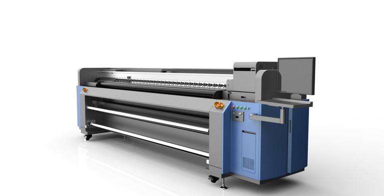 亿方UV系列YF-3200G单双向360X3600 dpi卷对卷带印机