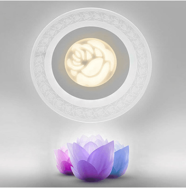 LED现代简约新中式圆形温馨超薄创意大气吸顶灯客厅卧室书房灯具