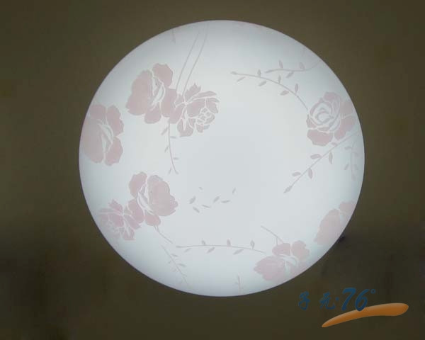 优雅厨房卧室圆形粉色花开朵朵LED吸顶灯