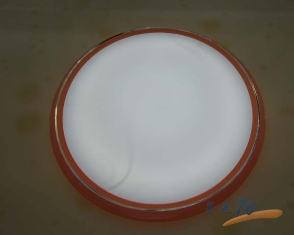 简约橙色边缘浴室卧室LED现代吸顶灯