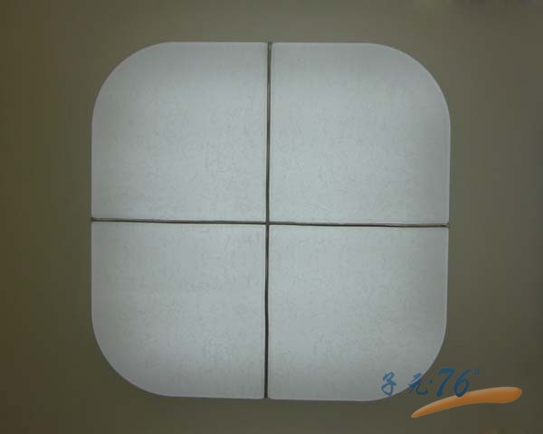 简约典雅卧室卫生间十字格纹LED现代吸顶灯