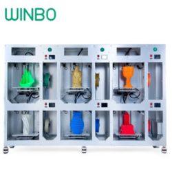 WINBO立式6机组3D打印机(高精度)/打印尺寸:305×205×305 mm×6