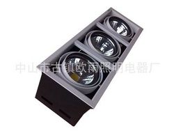 led射灯12w豆胆灯3头60W-90W商场酒店工程专用LED豆胆灯